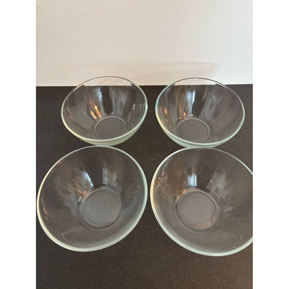 Arcoroc Clear Glass Bowls Set of 4